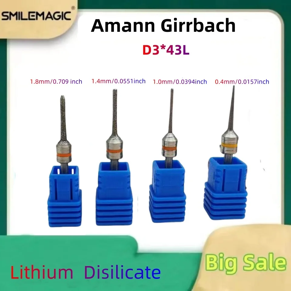 

Amann Girrbach для технические стоматологические лабораторные фрезерные боры NC D3 сверла из шлифовального материала 1,8 1,4 1,0 0,4 инструменты