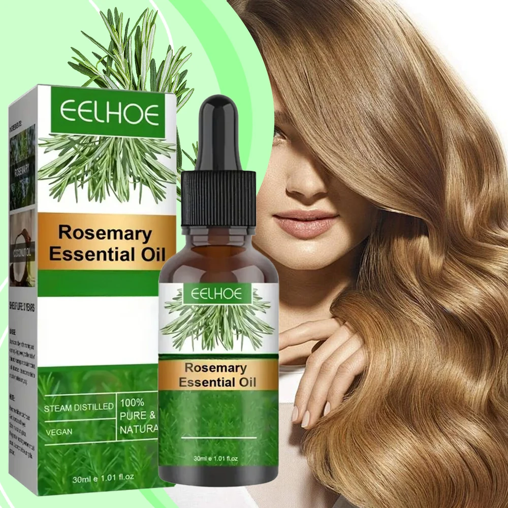 

Натуральный розмарин, эфирное масло для роста волос, укрепляющее, питательное, увлажняющее, смягчающее, блестящее, уход за волосами, здоровое