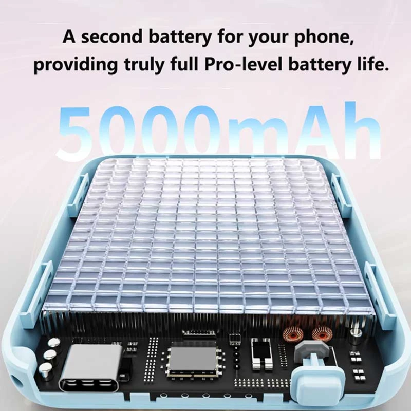 100000mAh بنك الطاقة اللاسلكي المغناطيسي PD 22.5 واط شاحن سريع بطارية خارجية محمولة آيفون سامسونج هواوي 2026 جديد #5