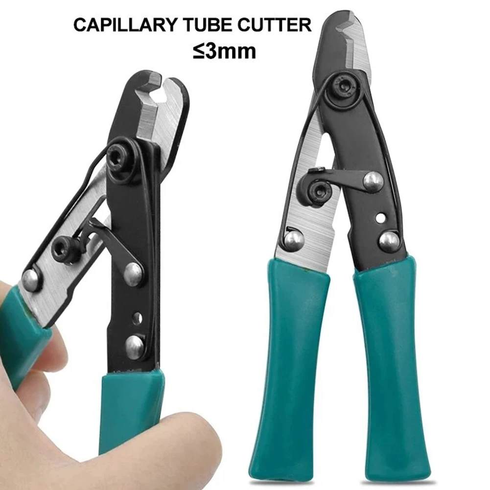 

1pc Capillary Cutting Capillary Clamp Capillary Scissors Steel + Rubber Capillary Clamp Capillary Tube Cutter Clamp