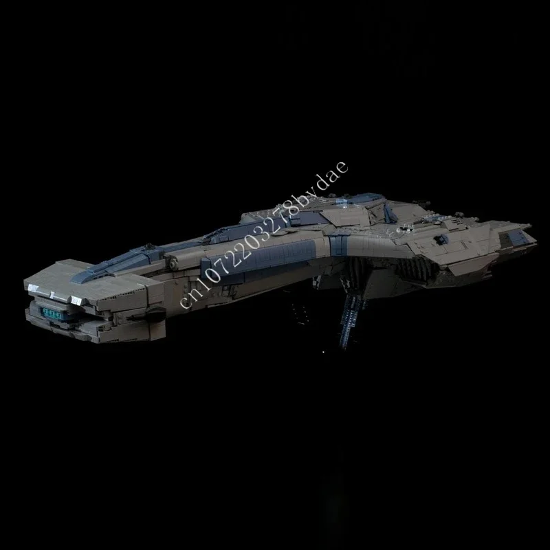 

7685PCS Verd'yc-class Heavy Cruiser Space War Military MOC SpaceShip Battle Model Building Blocks DIY Education Model Toys Gift