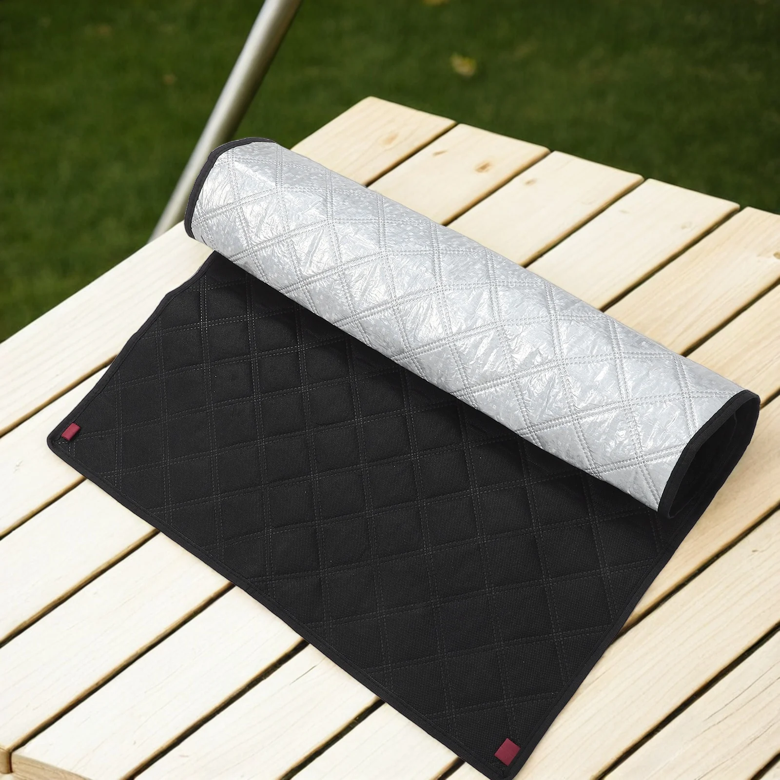 

Sunscreen Freezer Cover Refrigerator Compact Protector Aluminum Foil Shade Cloth Outdoor