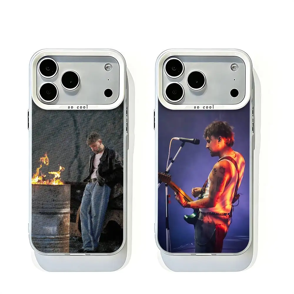 

Dani Fernandez La Insurreccion Tour White Matte Large Lens Frame Cover For iPhone 12 11 14 13 17 16 15 Pro Max Mini Plus E