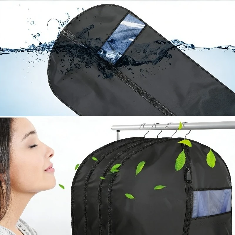 Hanging Full-Coverage Breathable Dust-Proof Storage Bag Ideal for Clothing Perfect Choice for Home Wardrobes Outerwear Storage
