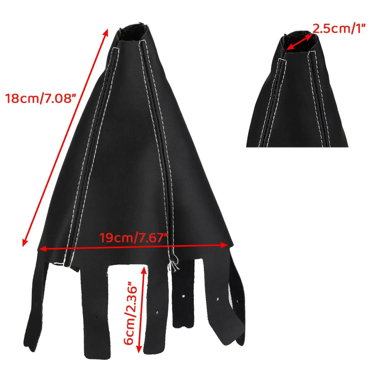 1PC For Honda CR-V CRV 2006 2007 2008 2009 2010 2011 PU Leather Gear Shift Collar Gaiter Boot Cover Car Accessories