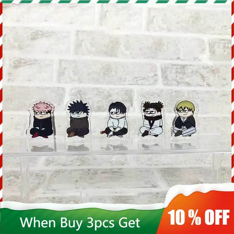 

Jujutsu3 Anime Peripherals Q Ver. Funny Okkotsu Yuta Figure Acrylic Stand Zen'in Naoya Figurine Standing Plate Collectible Toys