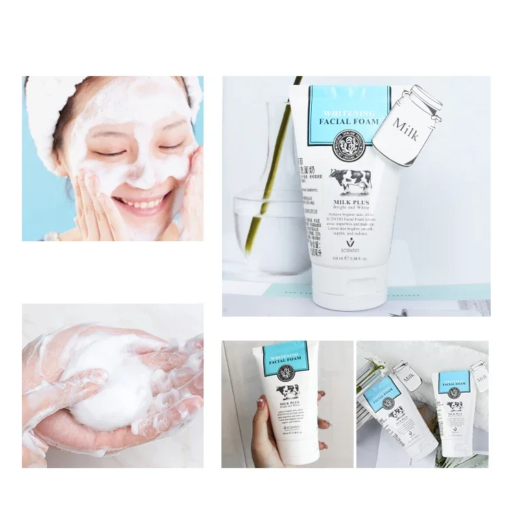 Beauty Buffet Scentio Milk Plus Whitening Q10 Pianka do mycia twarzy