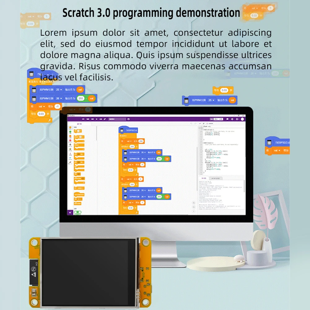

ESP32 Development Board Microcontroller 2.8inch LCD TFT Touch Screen 240x320 WIFI Bluetooth-compatible RGB Smart Display Screen