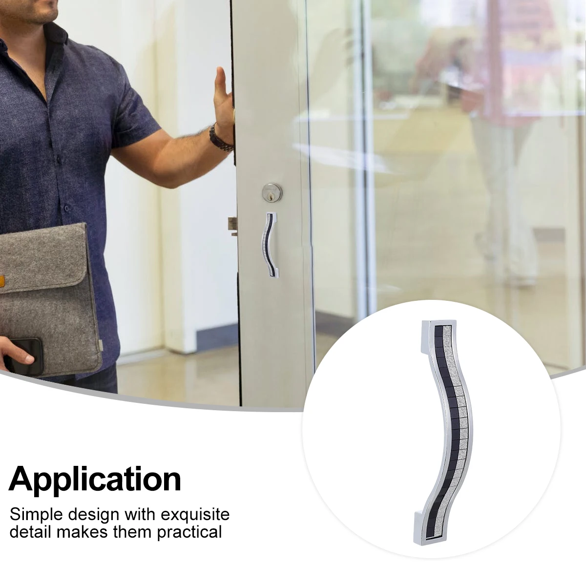 

3Pcs Drawer Knobs Cabinet Handle Easy Install Pull Handle for Drawers Cupboards Kitchen Furniture Drawer Knob Cabinet Knob