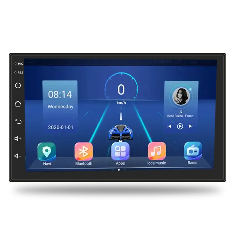 Автомагнитола carplay DSP 7 дюймов, 2 + 32 ГБ, gps, Bluetooth