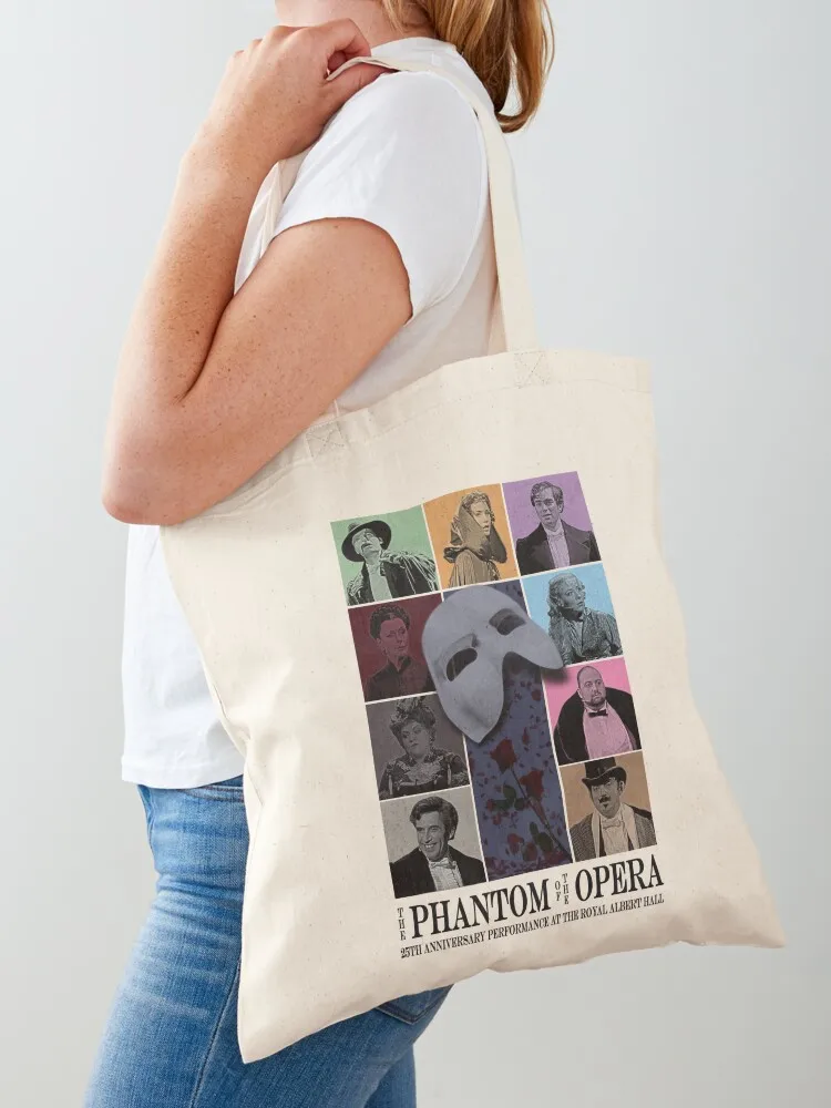

The Phantom of the Opera (25th anniversary) poster Tote Bag tote bags aesthetic canvas tote shopper bag women women bag