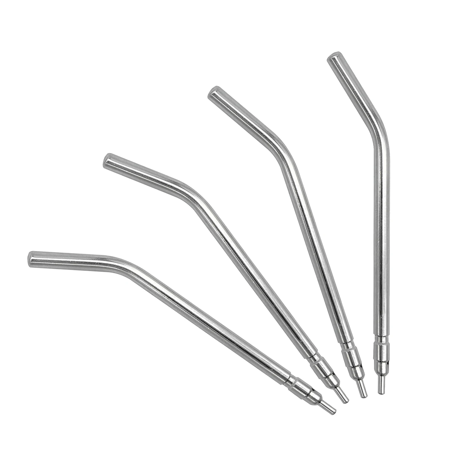 10Pcs Dental 3 Way Syringe Tips Stainless Steel Syringe Spray Nozzles Tips Air Water Spray Triple Syringe For 3 Way Tube
