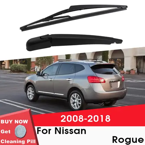 BEMOST Car Rear Windshield Wiper Arm Blade For Nissan Rogue Hatchback 2008 2009 2010 2011 2012 2013 2014 2015 2016 2017 2018