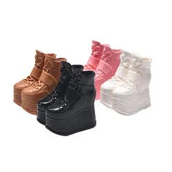 Cales à talons hauts en plastique BJD, chaussures à beurre, adaptées à Azone OB24 Blyth, mini accessoires pour jouets à bonbons, 1/6