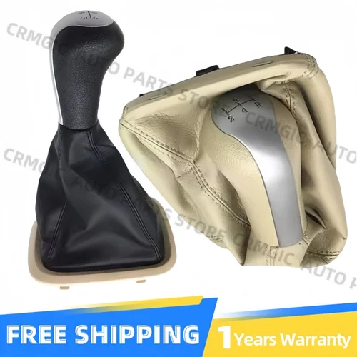 Imagen 1 del producto Collar de cambio de marchas, cubierta antipolvo para cambio de marchas, bola de mano para palanca de cambio de marchas para Chery Fulwin 2 Celer Storm 2 Bonus Very