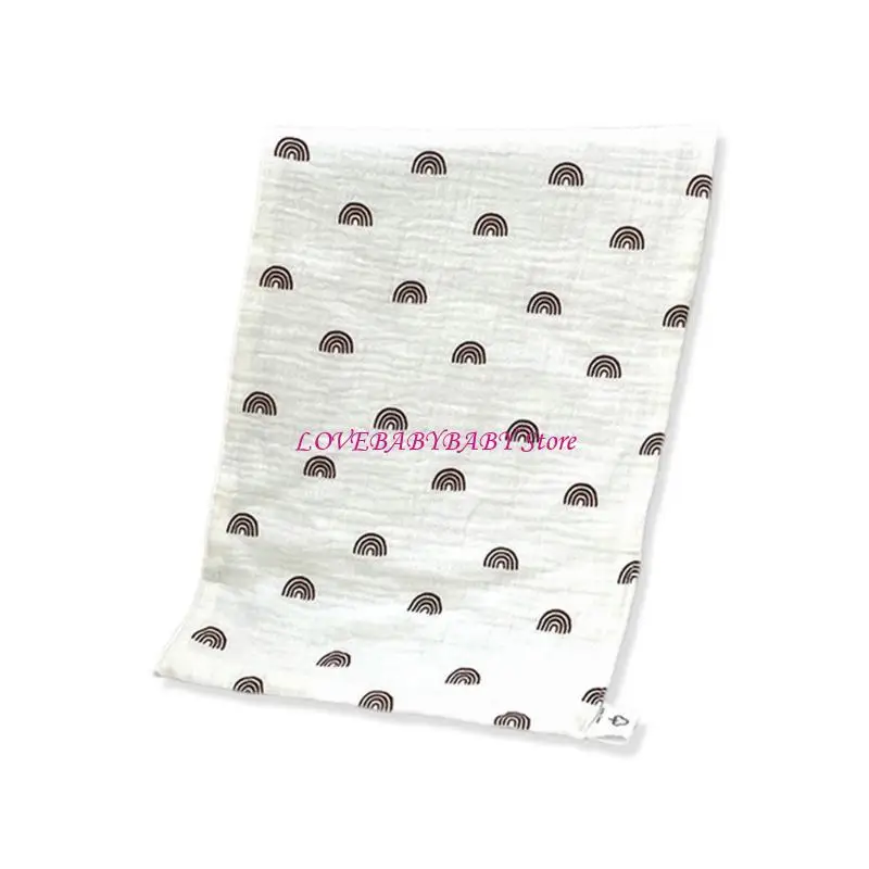 

Towel 4 Layer Bib Saliva Towel Small Handkerchief for Newborns 4XBC