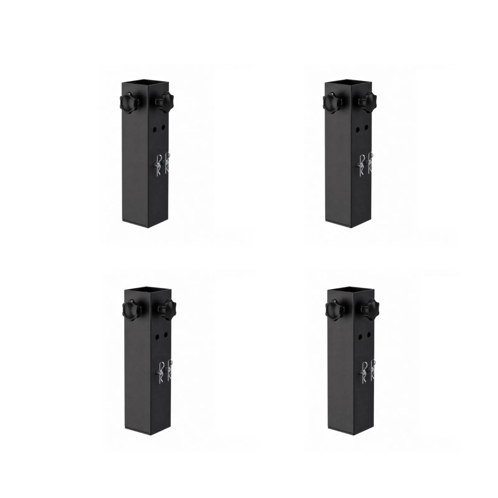 Adjustable Folding Table Leg Extender Metal Furniture Part with Locking System for Secure Wobble Free Fit