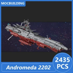 Space Battleship Andromeda 2202 ZZZ-0001 Yamanami Special Model Moc Building Blocks Diy Assemble Bricks Xmas Toys Gifts 2435PCS