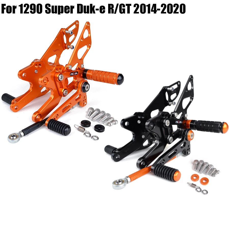 

Rearset For KTM 1290 Super Duke 1290 Superduke R GT 2014 - 2020 2015 2016 2017 2018 2019 Motorcycle Footrest Adjustable Rear Set