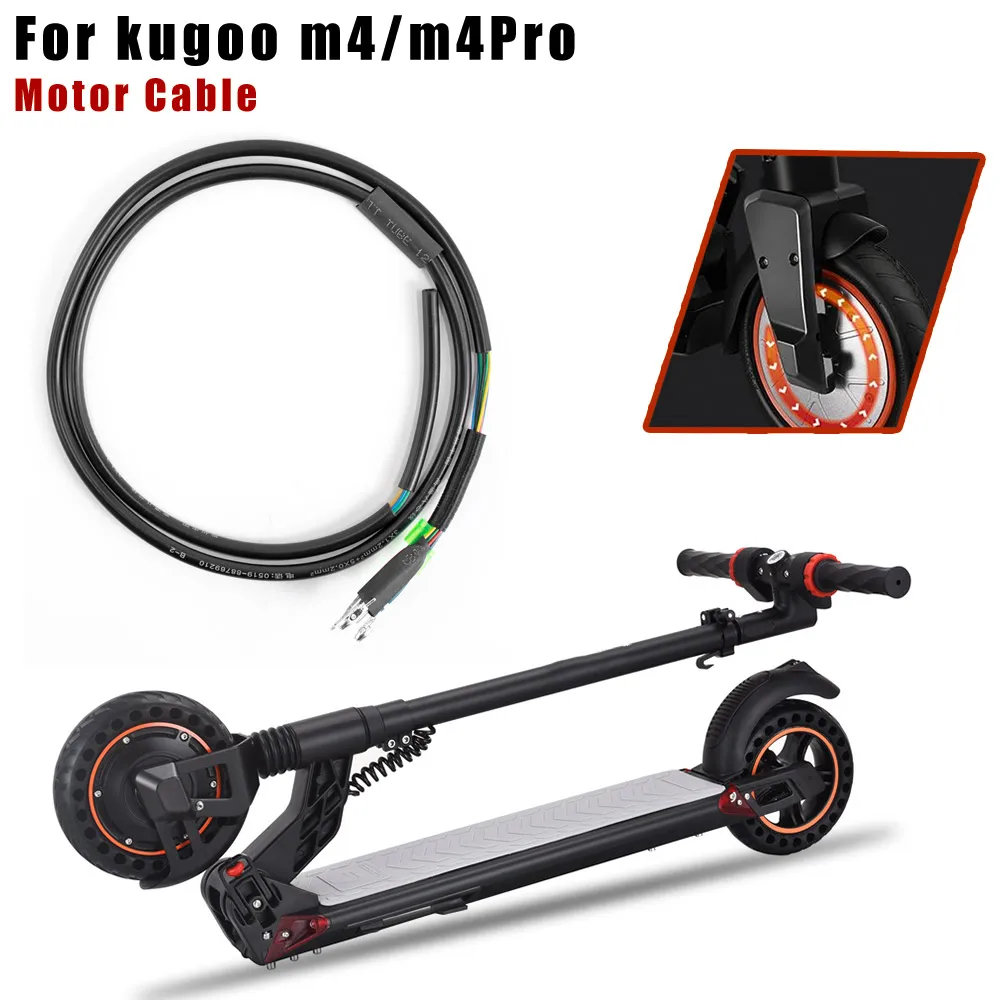 Cabo Do Motor for Kugoo M4/m4 Pro Scooter Elétrico Com 5 Fios Salão Senor Conector De Reparo Kickstand Converter Extensão Wire