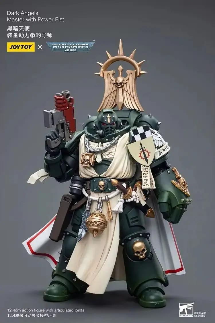 

JOYTOY Warhammer Dark Angels 40K Master With Power Fist Action Figures Doll Decoration Original Model Gift Collection
