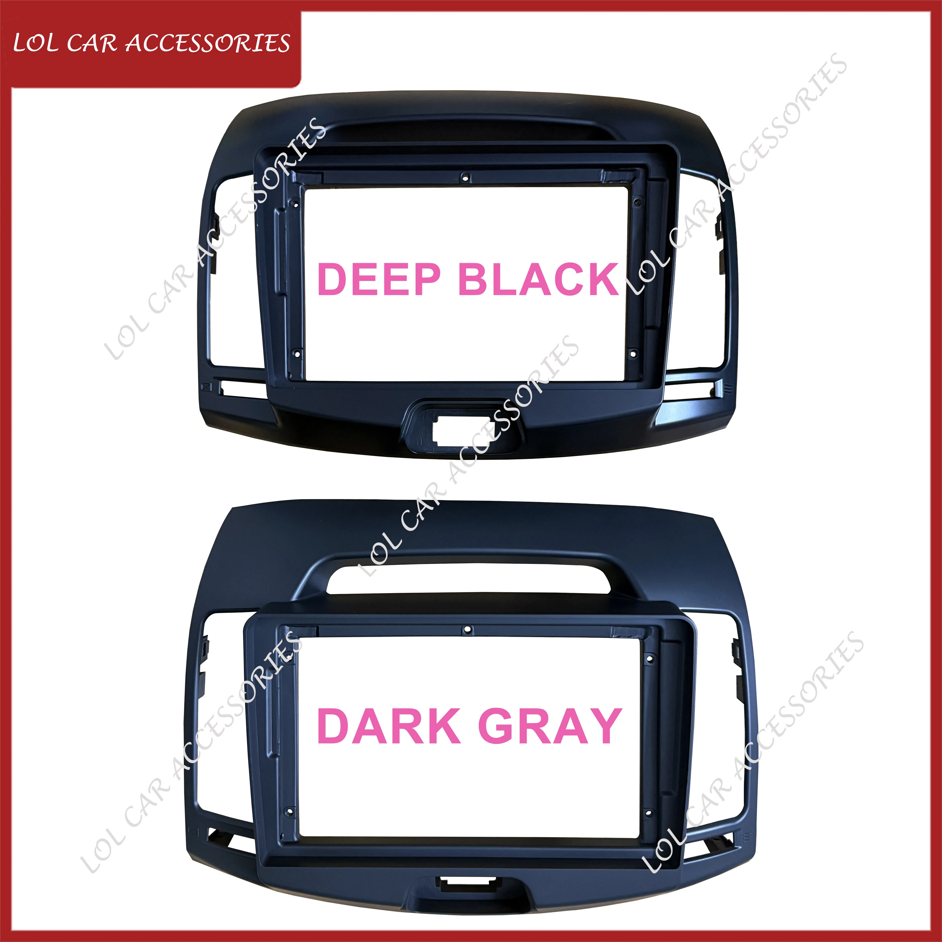 9 Inch For HYUNDAI ELANTRA 2008~2011 Car Radio Stereo Android MP5 GPS Player 2Din Head Unit Navigation Fascia Panel Casing Frame