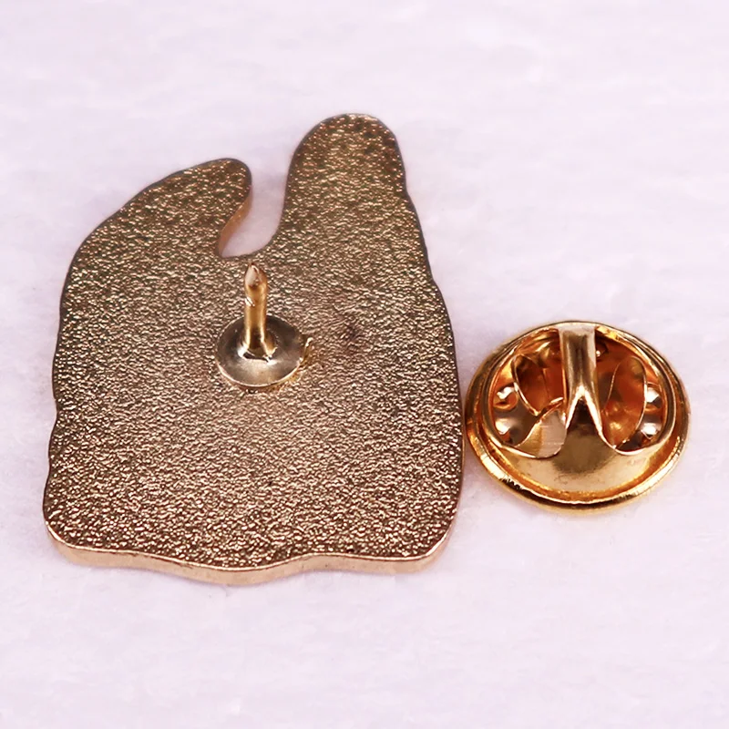 المينا كيس القمامة بروش ، الأكاديمية القمامة النفايات شارة ، مضحك الفكاهة مجوهرات هدايا #2