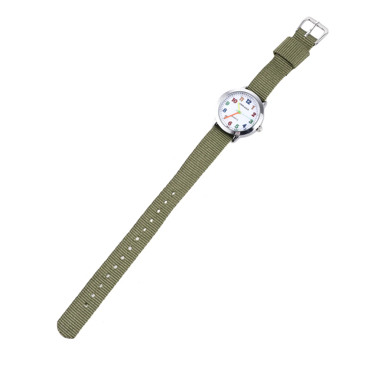 Creative Cartoon Watch Durable Wristwatch Nylon Strap Cool Funny Design Birthday Christmas School Gift Cartoon Watch