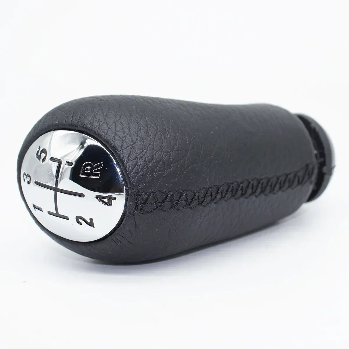 MT 5SPEED+R Gear Shift Knob for Dacia Duster 2010- Stepway 2012 Leather Matte Ergonomic Design for Clio 3 Megane Logan 2 sandero
