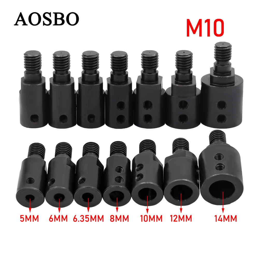 M10 מתאם להב מסור 5/6 // 6.35/8/10/12/14 מ