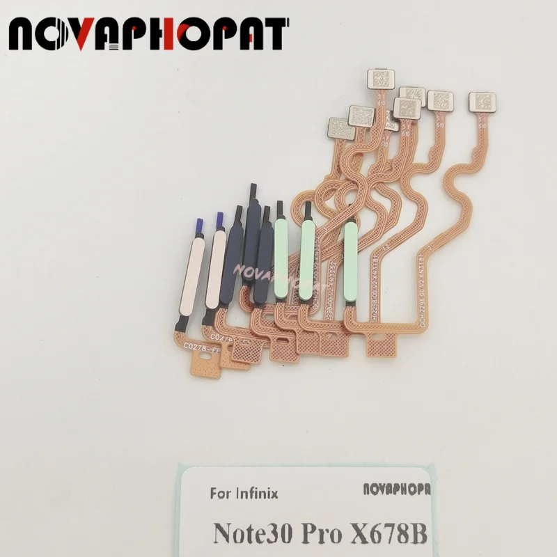 

Для Infinix Note 30 Pro X678B: гибкий кабель сенсора отпечатка пальца, кнопки включения/выключения, кнопки управления домашним экраном и разблокировки