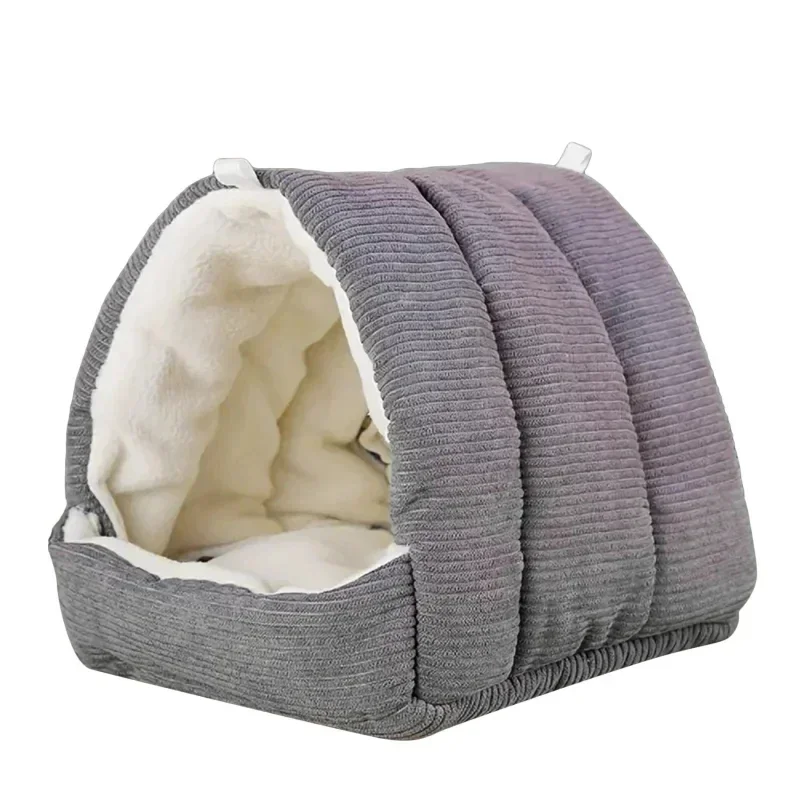 Bird Cage Parrot Cotton Nest Thickened Winter Cotton Nest Pet Mini House Hammock Hut Tent Bed Hanging Cave Product Rodents Baby