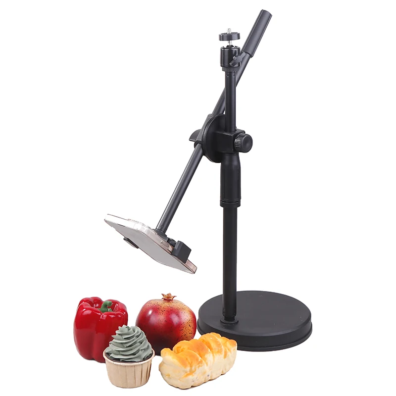 Horizontal Tripod For Smartphone Table Overhead Tripe Stand For Mobile Cellphone Holder Articulated Arm For Filming Photography