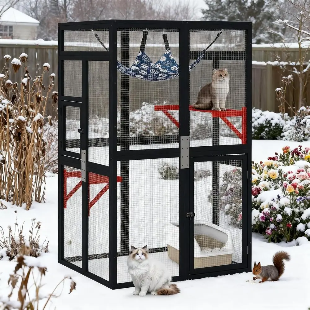 Outdoor Cat Enclosu…