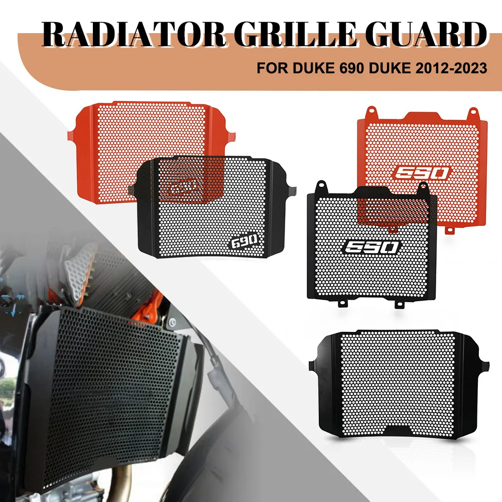 

For KTM Duke 690 Duke 2012 2013 2014 2015 2016 2017 2018 2019-2023 Motorcycle Accessories Radiator Guard Protector Grille Cover