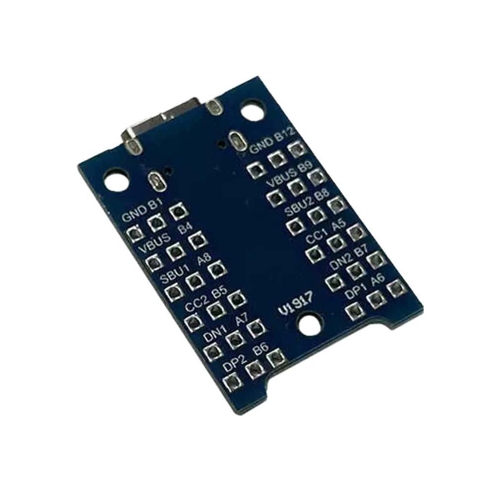Type-C Breakout Board USB Interface USB Type-C Test Charging Board Type-C USB 3.1 Test PCB Board Adapter Connector