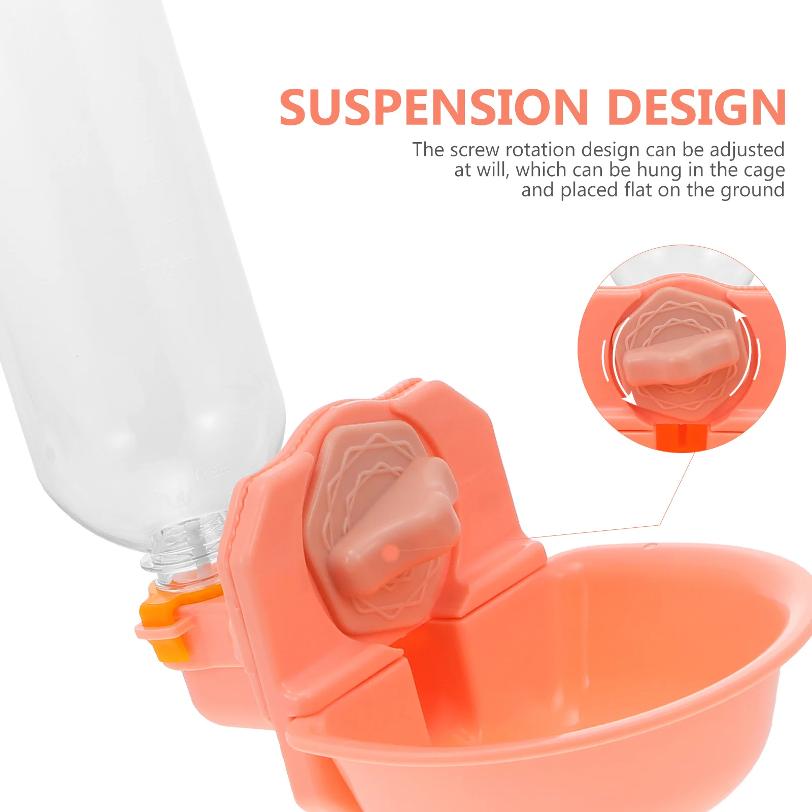 

1pc Pet Automatic Water Dispenser 750Ml Large Capacity For Dogs Cats Pigeons Practical Drinking Bowl Feeder Pet Supplies