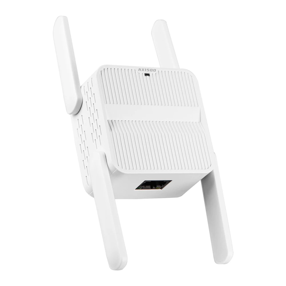 WiFi 6 Repeater Extender 1500Mbps Wi-Fi Signal Amplifier Dual Band 2.4G/5GHz Wireless WiFi Extender Long Range Network Easy Set
