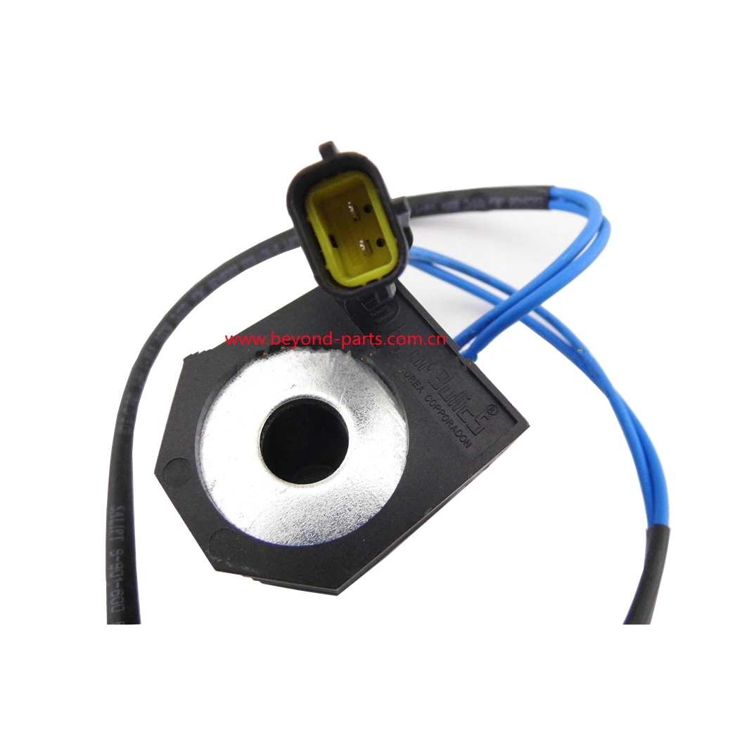 

DH220-5 Excavator Parts Solenoid Valve Coil 2 Pins