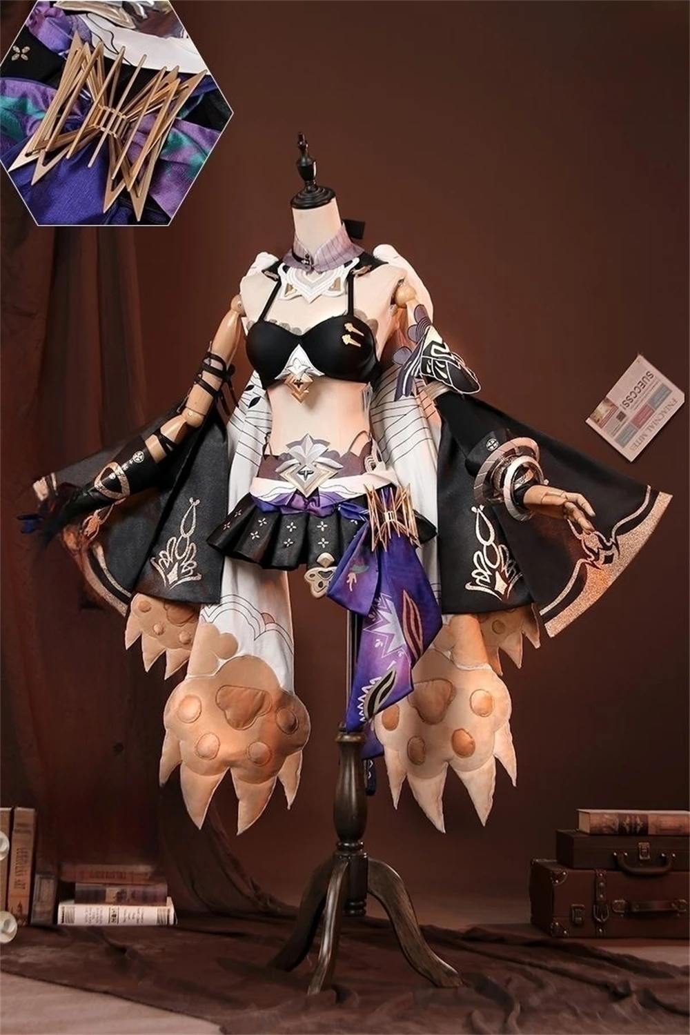 Trajes cosplay de Honkai Impact 3 para mulheres, personagens e uniformes, conjuntos de roupas sexy, fantasias de Halloween