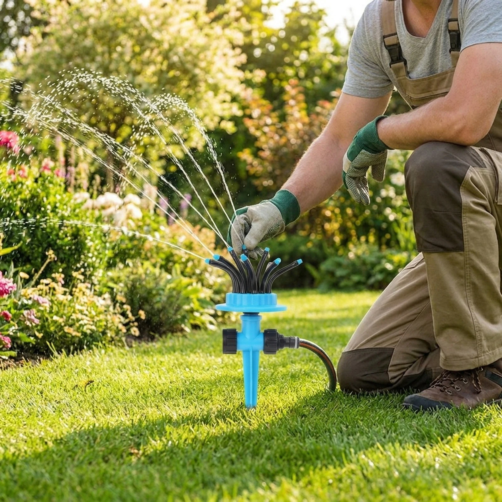 360 Degree Rotating Water Spri - Gardening Tools Water review and price