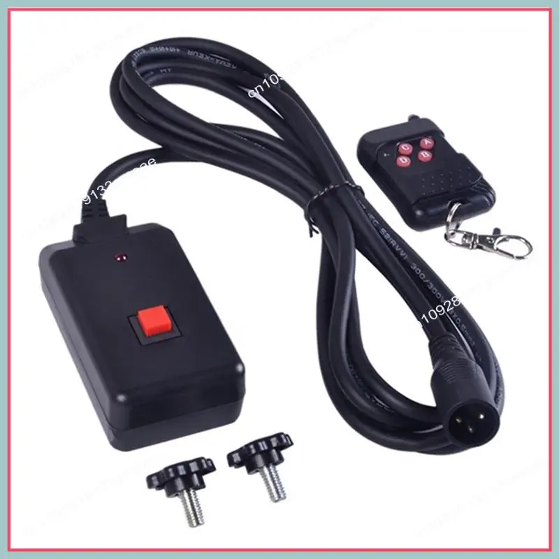 

N94R 2 Piece 90-240VAC 2 In 1 Wireless Remote Control 3 Pins XLR For Smoke Machine Party DJ Stage Lighting Effect Atmosphere Dur