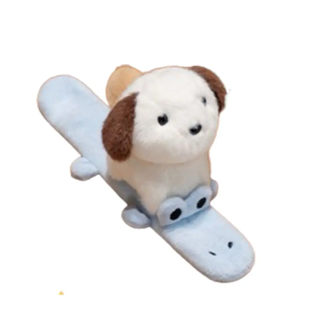 

Мягкие игрушки, браслет с изображением кота, серия браслетов на запястье, имитация куклы, браслет для щенка, мягкая капибара, браслет на запястье, Рождество