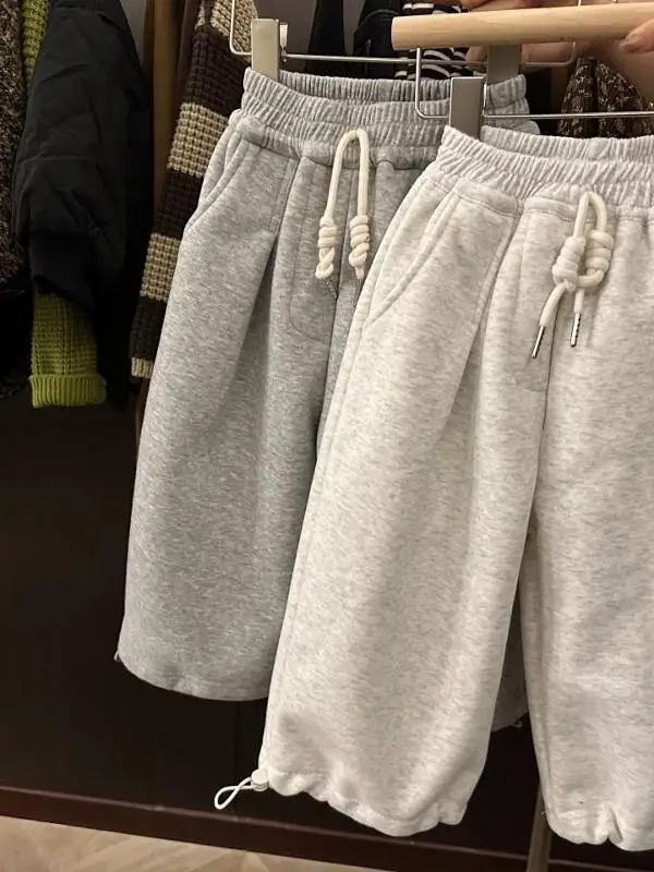 

Детские повседневные широкие брюки, весенне-осенний сезон 2022, спортивные штаны для мальчиков, детские свободные спортивные универсальные универсальные брюки