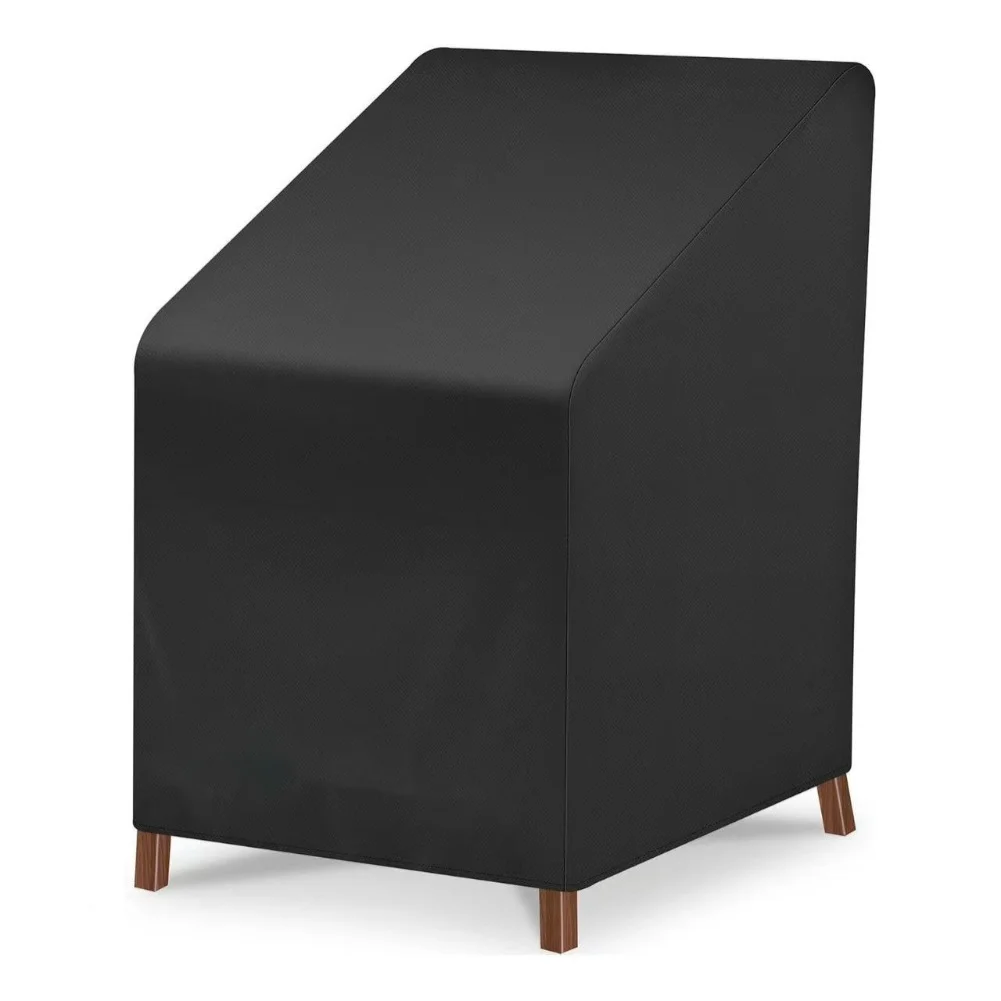 Adjustable Garden Chair Cover Winterproof 210D Polyester Protective Waterproof Dustproof Cover for Outdoor Use
