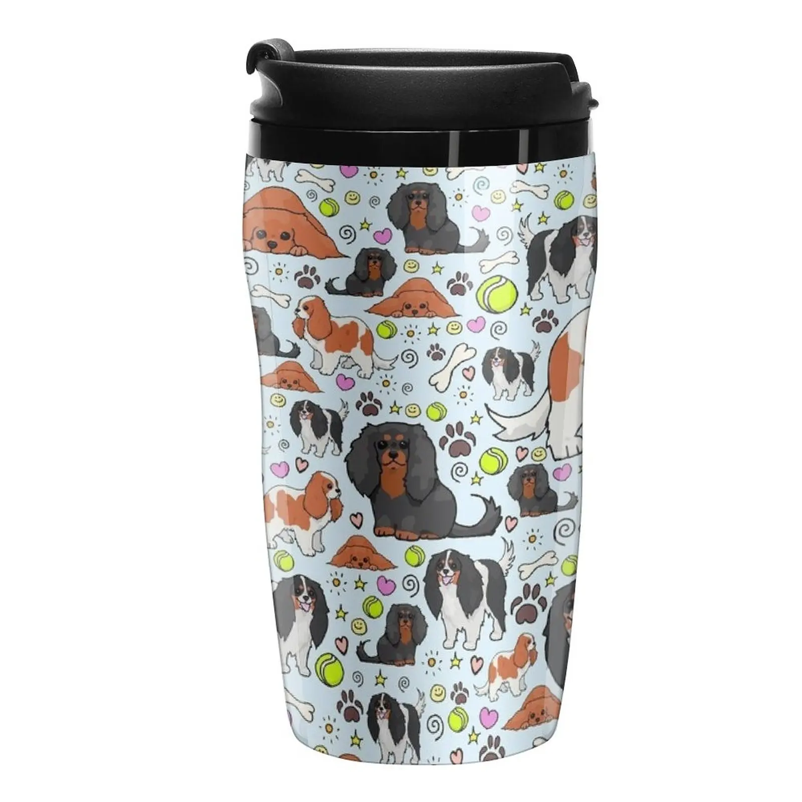 New Cavalier King Charles Spaniel Travel Coffee Mug Cup Coffee Luxury Coffee Cup Set