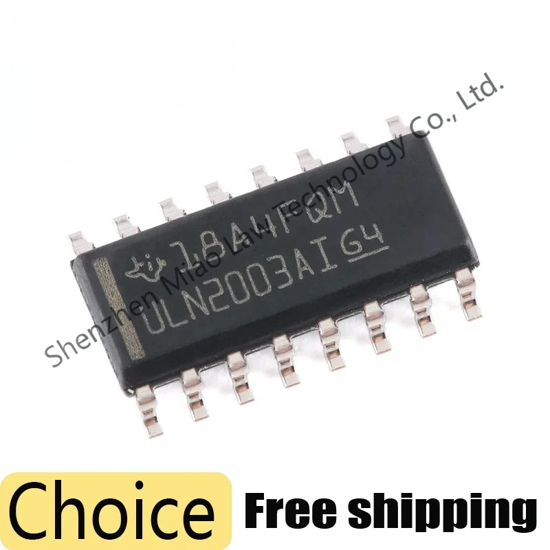 10pcs/5pc ULN2003AIDR SOIC16 ULN2003 ULN2003A ULN2003AI SOIC-16 7-channel Darlington Transistor Array Chip IC