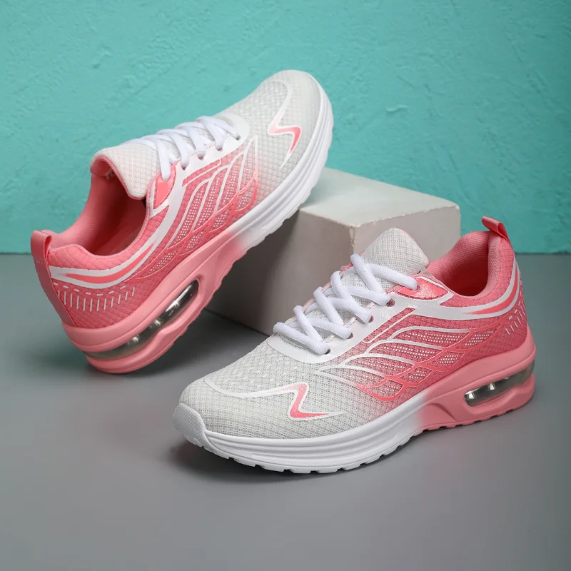 

Stylish Cushion Casual Sneakers Airflow Surface Suits Fitness Training Daily Walk Short Run Outdoor Leisure Activities