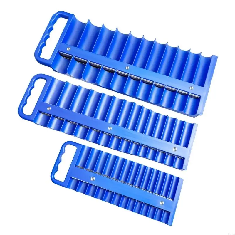 Custodia per archiviazione con presa magnetica accesso rapido. Costruzione in plastica lunga durata