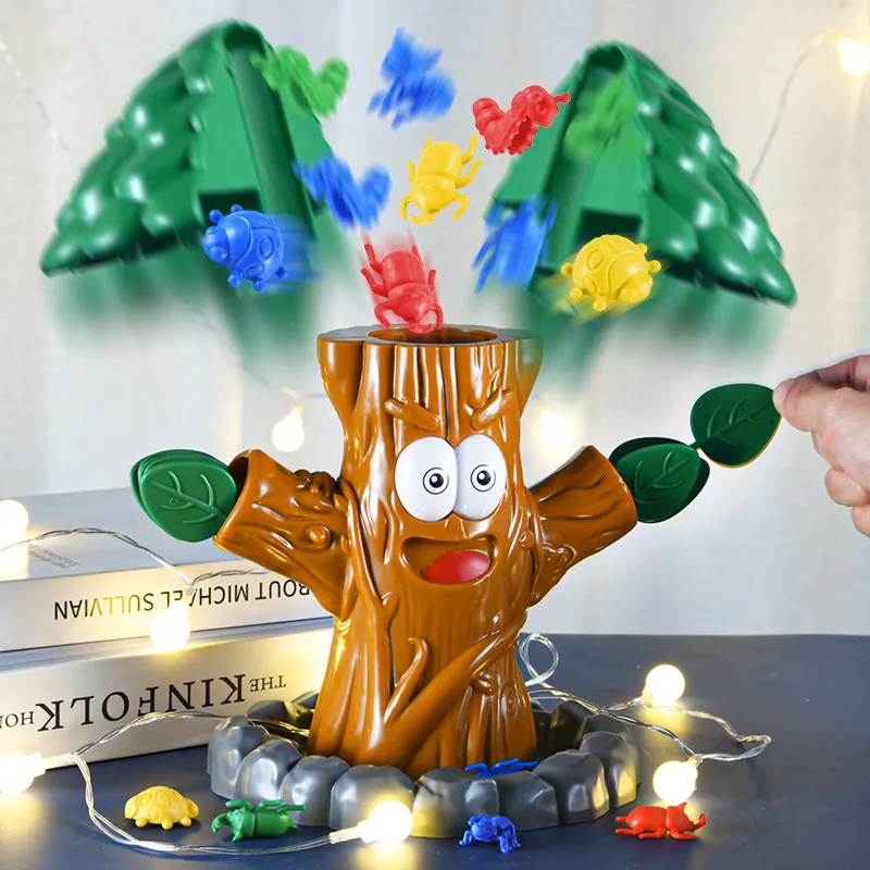 Funny Children Toy Insect Escape Tree Board Game Creative Multiplayer Challenge Interactive Party Games Toys for kids Adult